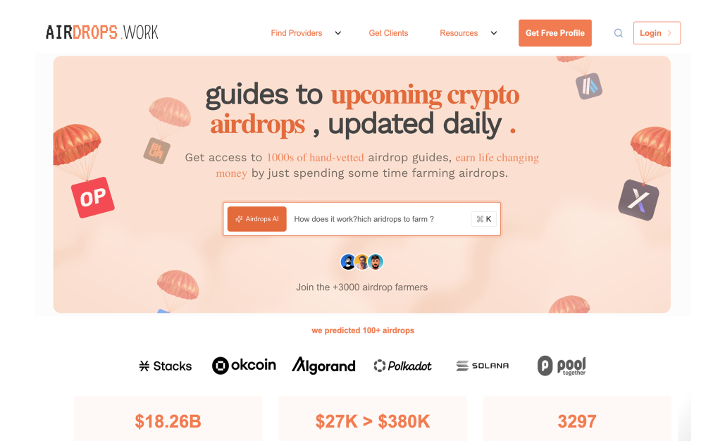 Blog interface