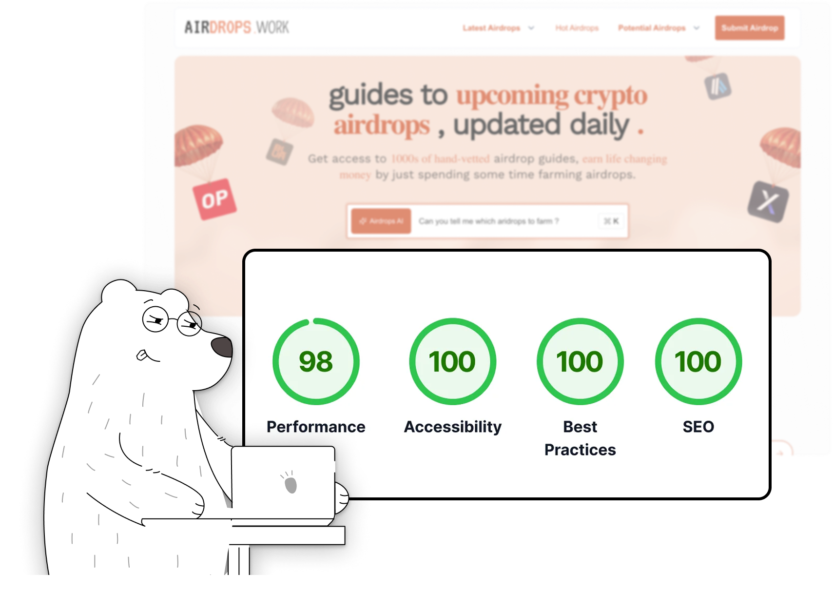 Performance Website